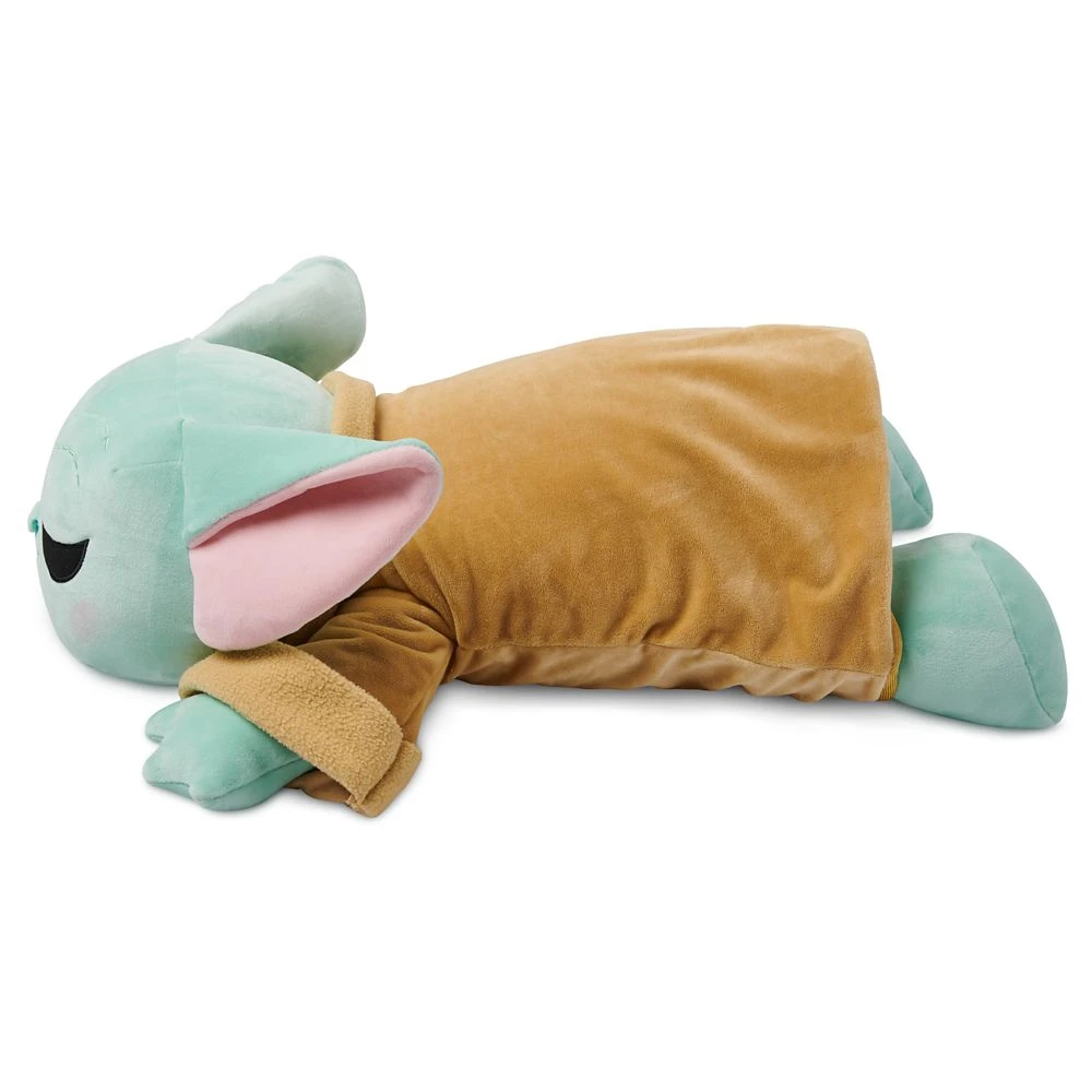 Disney Grogu Cuddleez Plush – Star Wars: The Mandalorian – Large 23'' 5 Disney Grogu Cuddleez Plush – Star Wars: The Mandalorian – Large 23'' - Image 3