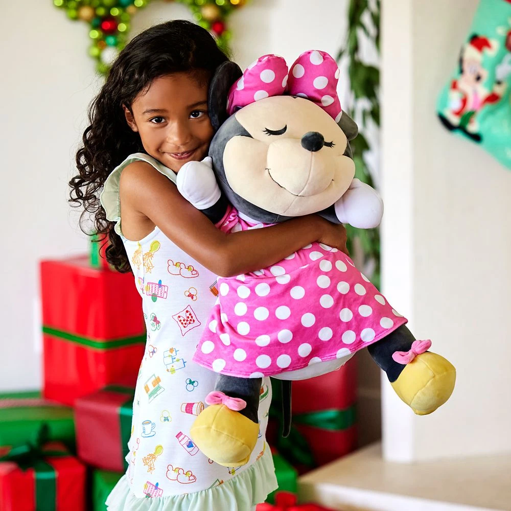 Disney Minnie Mouse Cuddleez Plush – Large 23'' 4 Disney Minnie Mouse Cuddleez Plush – Large 23'' - Image 2
