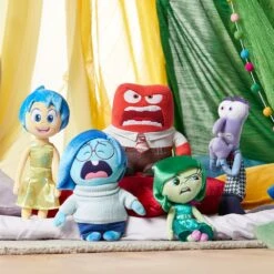 Disney Fear Plush – Inside Out 2 – Small 12 3/4'' -Disney 1517000440080 1