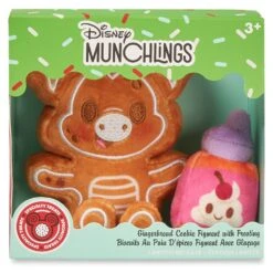 Figment Gingerbread Cookie With Frosting Disney Munchlings Plush – Micro 4 3/4'' – Limited Release 7 Figment Gingerbread Cookie With Frosting Disney Munchlings Plush – Micro 4 3/4'' – Limited Release -Disney 1517041283860 3