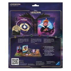 Evil Queen Lorebook Card Portfolio By Ravensburger – Disney Lorcana Trading Card Game – Snow White And The Seven Dwarfs -Disney 1611057960035 4