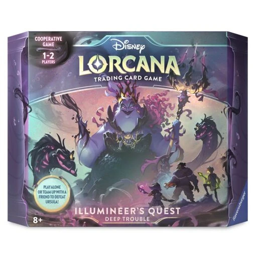 Disney Lorcana Trading Card Game By Ravensburger – Ursula's Return – Illumineer's Quest – Deep Trouble - Image 2