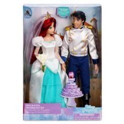 Disney Ariel And Eric Wedding Doll Set – The Little Mermaid -Disney 1612040900060 5