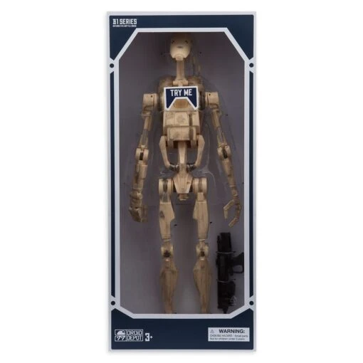 Disney B1 Series Interactive Battle Droid Talking Action Figure – Star Wars: Galaxy's Edge - Image 7