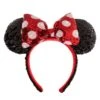Disney Minnie Mouse Sequin Ear Headband With Sequin Polka Dot Bow For Adults 1 Disney Minnie Mouse Sequin Ear Headband With Sequin Polka Dot Bow For Adults -Disney 2021055215499