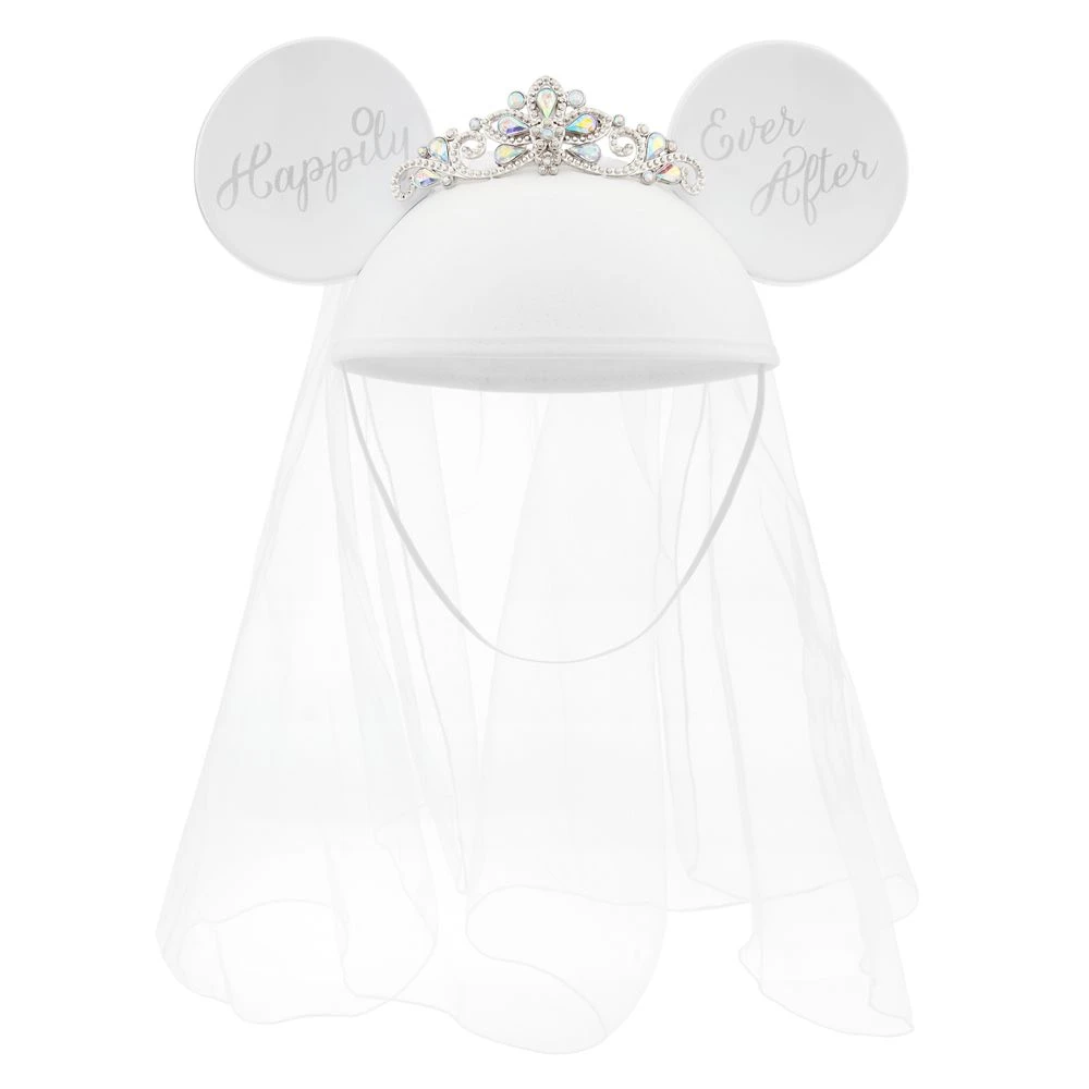 Disney Minnie Mouse Bride Ear Hat 3 Disney Minnie Mouse Bride Ear Hat