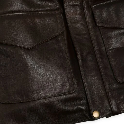 Disney Indiana Jones Leather Jacket For Adults - Image 7