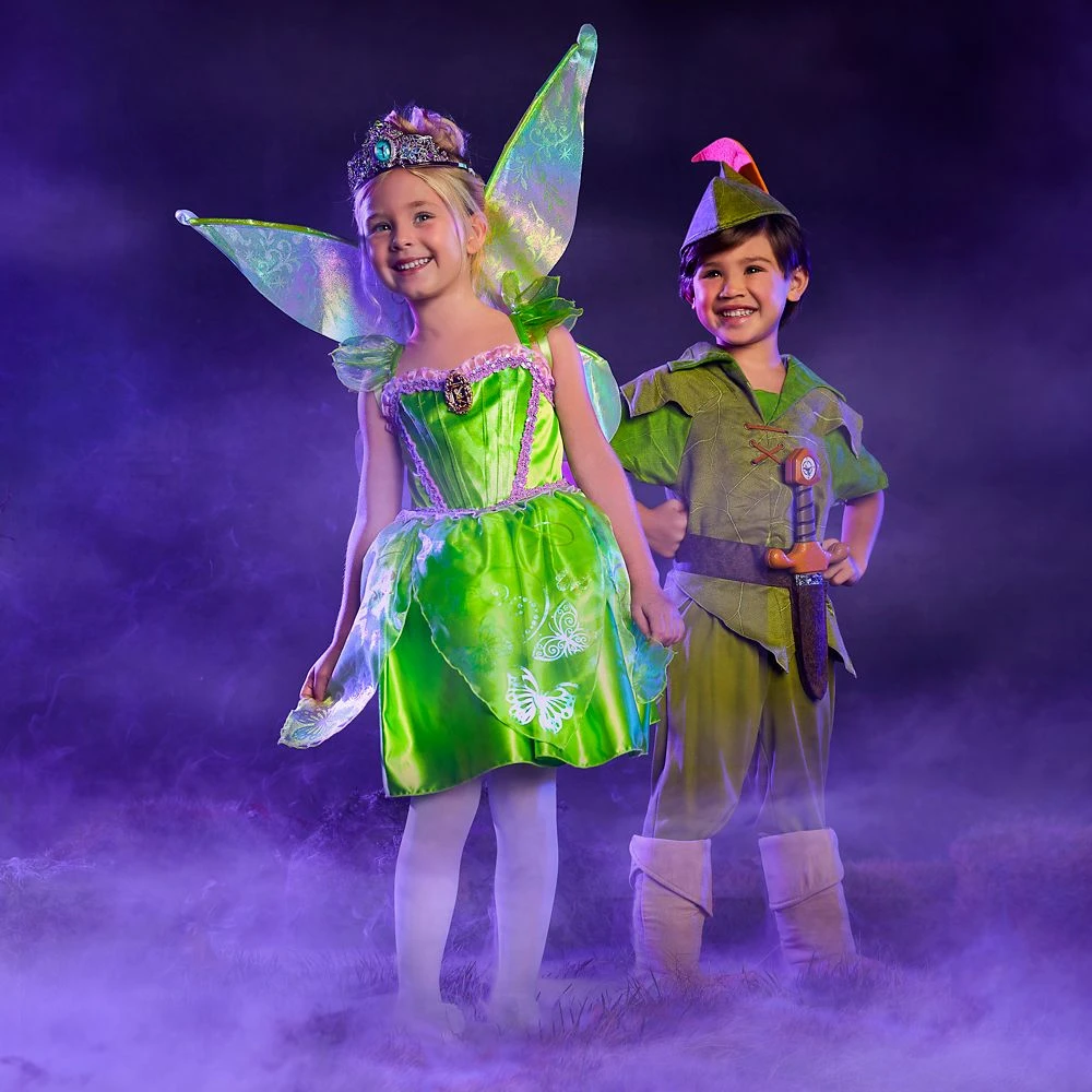 Disney Tinker Bell Costume For Kids – Peter Pan 7 Disney Tinker Bell Costume For Kids – Peter Pan - Image 5