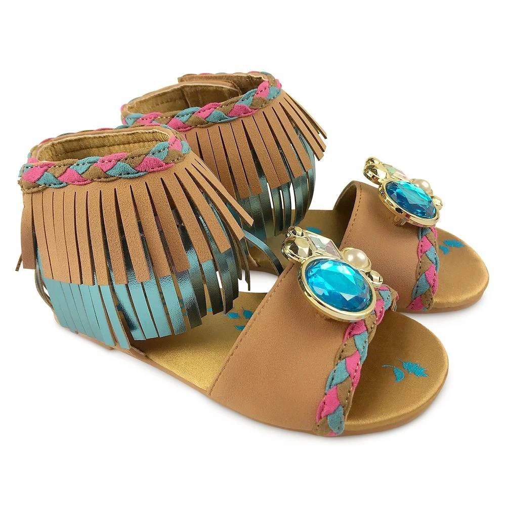 Disney Pocahontas Costume Sandals For Kids 3 Disney Pocahontas Costume Sandals For Kids