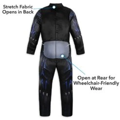 Disney Black Panther Light-Up Adaptive Costume For Kids -Disney 2890057908790 2