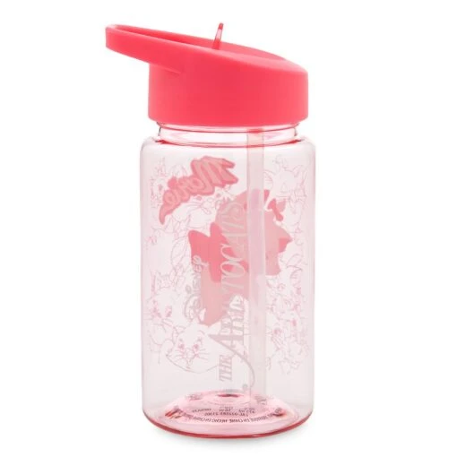 Disney Marie Water Bottle With Plush Crossbody Carrier – The Aristocats - Image 4
