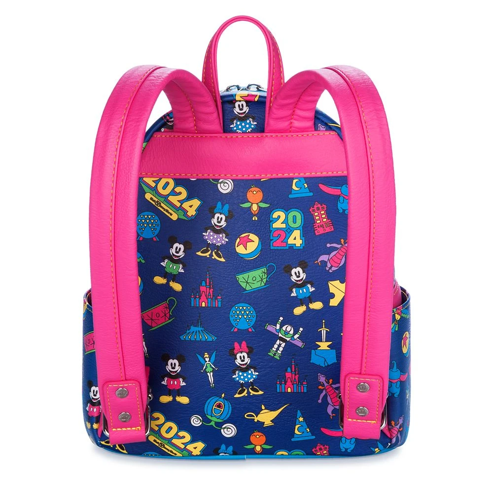 Mickey Mouse And Friends Loungefly Mini Backpack – Walt Disney World 2024 4 Mickey Mouse And Friends Loungefly Mini Backpack – Walt Disney World 2024 - Image 2