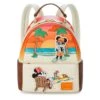 Disney Mickey And Minnie Mouse Beach Loungefly Mini Backpack -Disney 4203105710107
