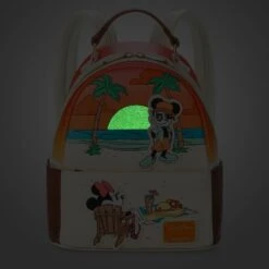 Disney Mickey And Minnie Mouse Beach Loungefly Mini Backpack -Disney 4203105710107 2