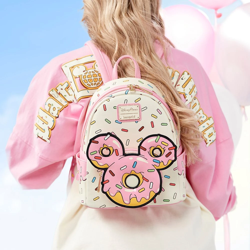 Mickey Mouse Donut Loungefly Mini Backpack – Disney Eats 4 Mickey Mouse Donut Loungefly Mini Backpack – Disney Eats - Image 2