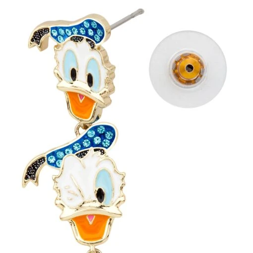 Disney Donald Duck Dangle Earrings By BaubleBar – 90th Anniversary - Image 2