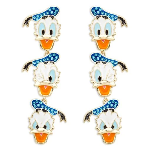 Disney Donald Duck Dangle Earrings By BaubleBar – 90th Anniversary