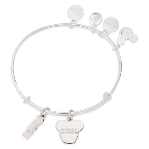 Disney Minnie Mouse Icon Cupcake And ''Mom'' Bangle By Alex And Ani - Image 3