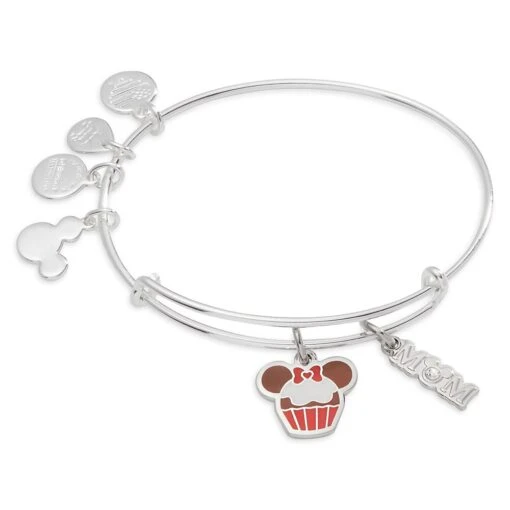 Disney Minnie Mouse Icon Cupcake And ''Mom'' Bangle By Alex And Ani - Image 6