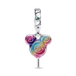 Mickey Mouse Lollipop Dangle Charm By Pandora – Disney Parks -Disney 4300107850207 2