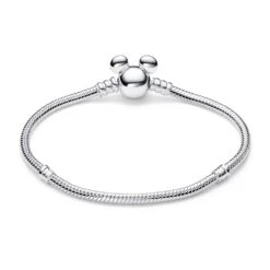Disney Mickey Mouse Icon Snake Chain Bracelet By Pandora – Silver 8 Disney Mickey Mouse Icon Snake Chain Bracelet By Pandora – Silver -Disney 4300107850211 2