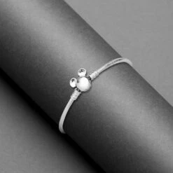 Disney Mickey Mouse Icon Snake Chain Bracelet By Pandora – Silver 9 Disney Mickey Mouse Icon Snake Chain Bracelet By Pandora – Silver -Disney 4300107850211 3