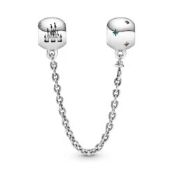 Fantasyland Castle Safety Chain Charm By Pandora – Disney Parks -Disney 4300107850212 2