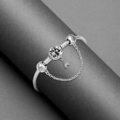 Fantasyland Castle Safety Chain Charm By Pandora – Disney Parks -Disney 4300107850212 3