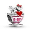 Mickey Mouse And Minnie Mouse Teacup Charm By Pandora – Mad Tea Party – Disney Parks -Disney 4300107850220