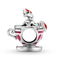 Mickey Mouse And Minnie Mouse Teacup Charm By Pandora – Mad Tea Party – Disney Parks -Disney 4300107850220 2