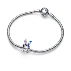Donald Duck And Daisy Duck Teacup Charm By Pandora – Mad Tea Party – Disney Parks -Disney 4300107850222 3