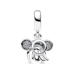 Minnie Mouse Bridal Ear Headband And Ring Double Dangle Charm By Pandora – Disney Parks 8 Minnie Mouse Bridal Ear Headband And Ring Double Dangle Charm By Pandora – Disney Parks -Disney 4300107850224 2