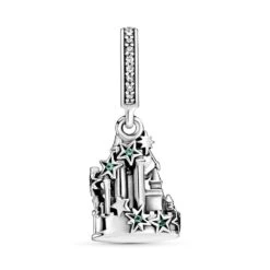Tinker Bell And Fantasyland Castle Dangle Charm By Pandora – Peter Pan – Disney Parks -Disney 4300107850226 2