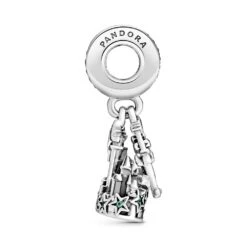 Tinker Bell And Fantasyland Castle Dangle Charm By Pandora – Peter Pan – Disney Parks -Disney 4300107850226 3