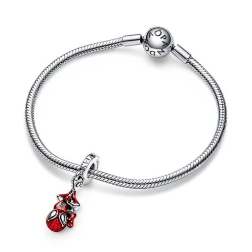 Disney Spider-Man Dangle Charm By Pandora - Image 4