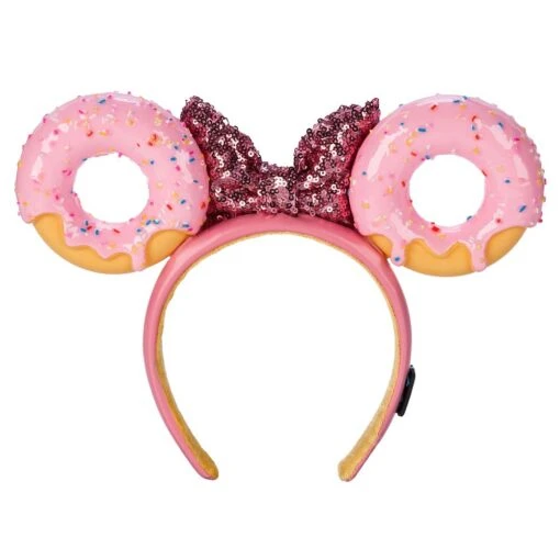 Minnie Mouse Donut Ear Headband For Adults – Disney Eats - Image 3
