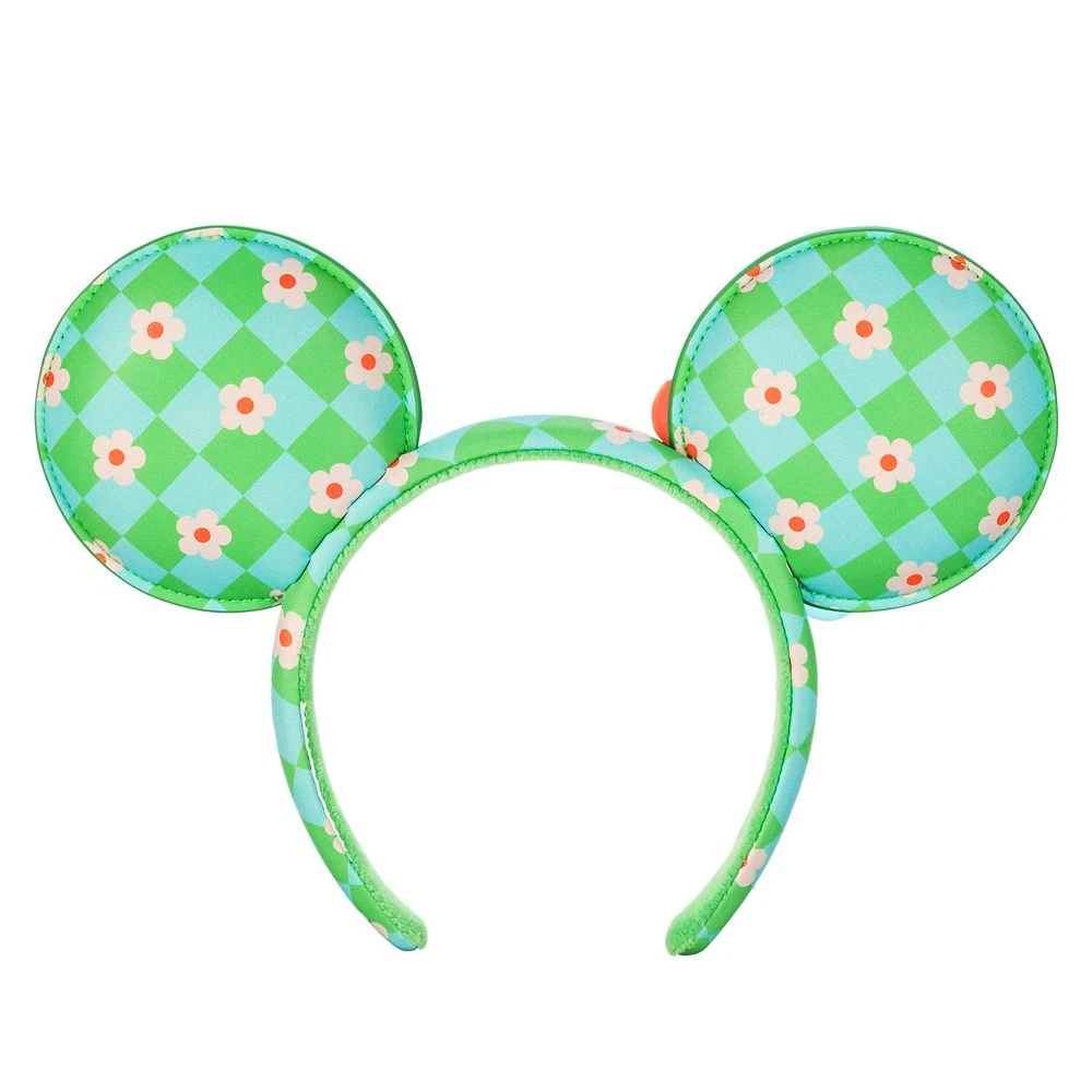 Disney Mickey Mouse Floral Ear Headband For Adults 4 Disney Mickey Mouse Floral Ear Headband For Adults - Image 2