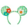 Disney Mickey Mouse Floral Ear Headband For Adults 1 Disney Mickey Mouse Floral Ear Headband For Adults -Disney 4503059290114