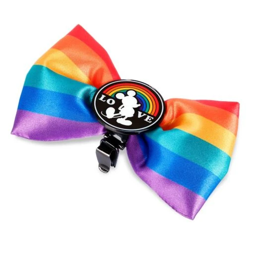 Mickey Mouse ''Love'' Ear Headband For Adults – Disney Pride Collection - Image 5