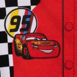 Disney Lightning McQueen Racing Suit Costume PJ PALS For Kids – Cars -Disney 4903057392220 2