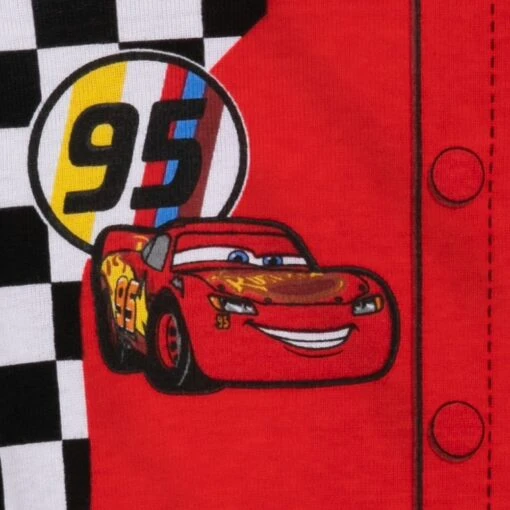 Disney Lightning McQueen Racing Suit Costume PJ PALS For Kids – Cars - Image 3