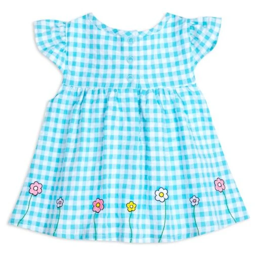 Disney Minnie Mouse Gingham Dress Set For Baby - Image 3