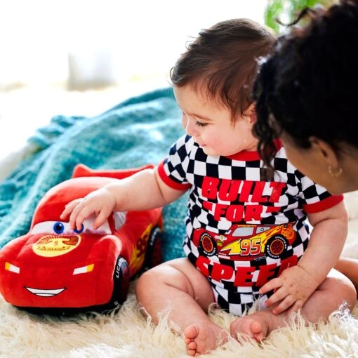 Disney Lightning McQueen Bodysuit For Baby – Cars - Image 2