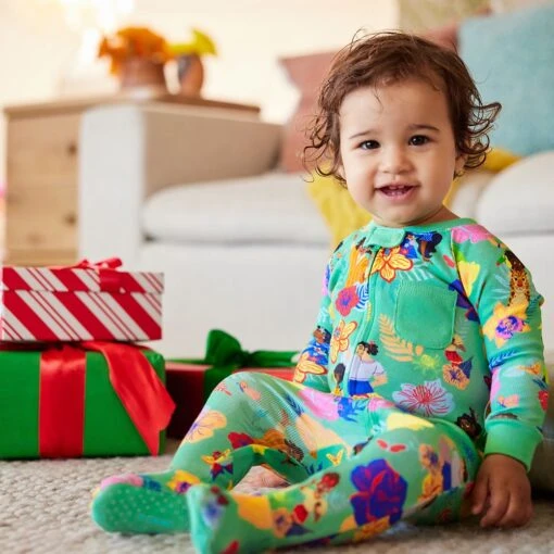 Disney Encanto Long Sleeve Stretchie Sleeper For Baby - Image 2