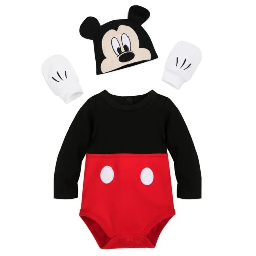 Disney Mickey Mouse Costume Bodysuit For Baby - Image 2