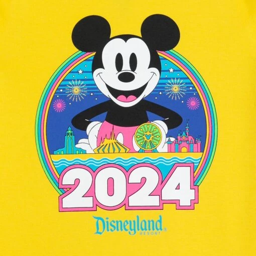 Mickey Mouse Bodysuit For Baby – Disneyland 2024 - Image 2