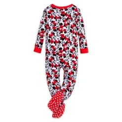 Disney Minnie Mouse Long Sleeve Stretchie Sleeper For Baby -Disney 5000059580143 2
