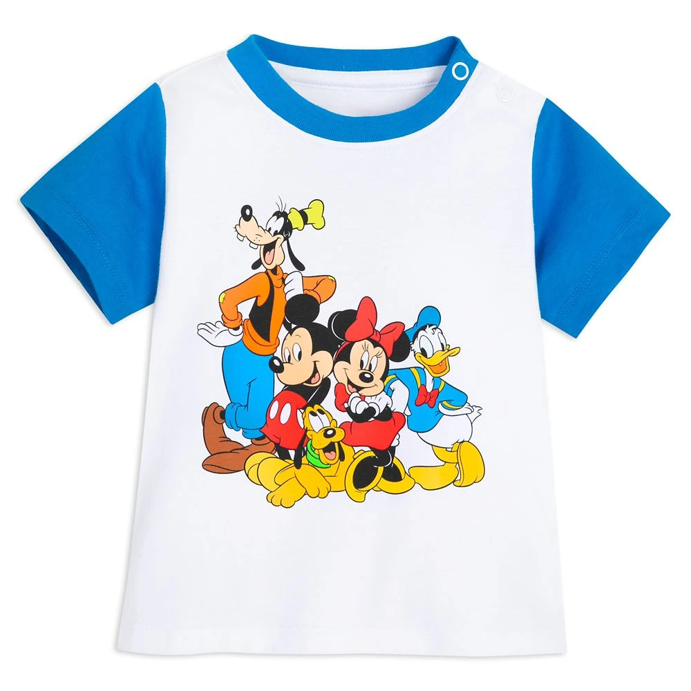 Disney Mickey Mouse And Friends T-Shirt And Shorts Set For Baby 5 Disney Mickey Mouse And Friends T-Shirt And Shorts Set For Baby - Image 3