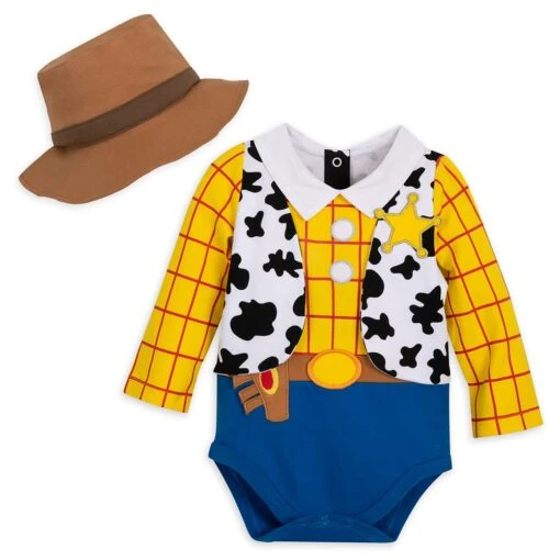 Disney Woody Costume Bodysuit For Baby – Toy Story - Image 2