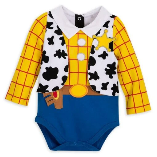 Disney Woody Costume Bodysuit For Baby – Toy Story - Image 3